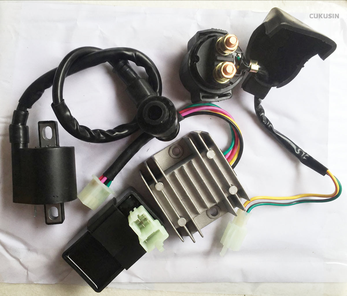150cc bull motorcycle igniter cdi high voltage pack relay all radiator motorcycle accessories — CUKUSIN logo image