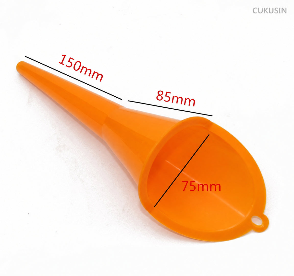 Car oil bucket car motorcycle refueling with filter funnel gasoline engine oil fuel filter funnel — CUKUSIN logo image