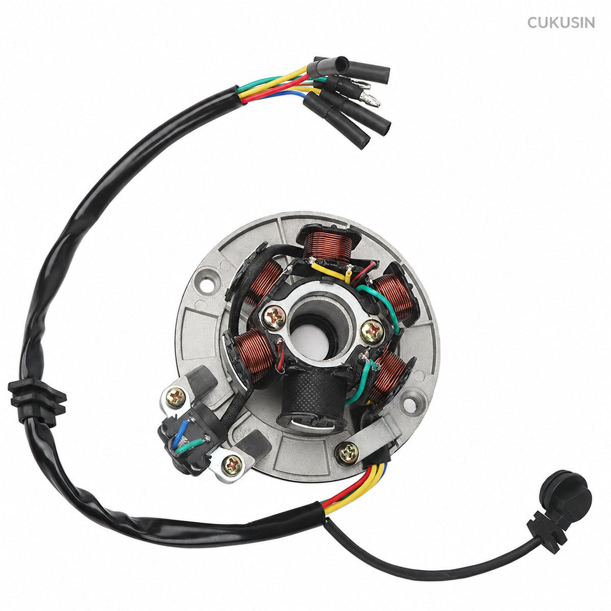 Motorcycle engine coil motor for yinxiang yx140cc motor magneto coil — CUKUSIN logo image