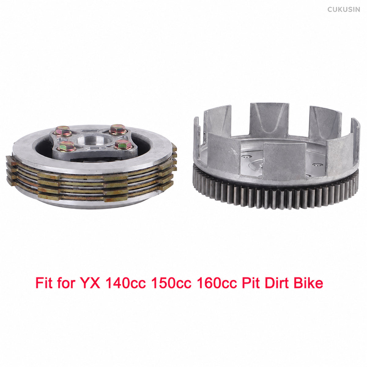 Engine clutch for yx 140cc 150cc 160cc pit dirt bike — CUKUSIN logo image