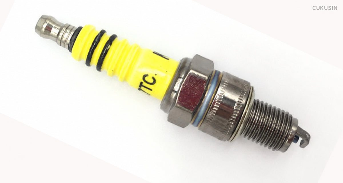 Motorcycle, tricycle, off-road vehicle, ATV, moped, 110-250cc scooter GY6 125 spark plug — CUKUSIN logo image