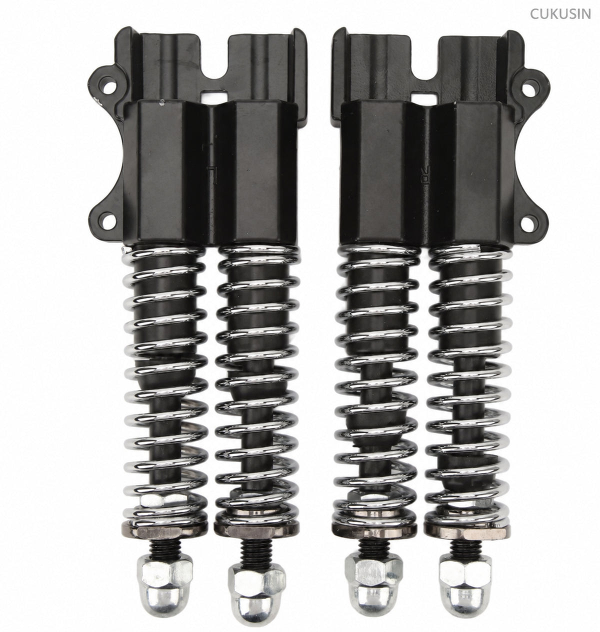 A pair of m12 dual hydraulic front fork shock absorbers for electric scooter220mm dual front shock absorbers — CUKUSIN logo image