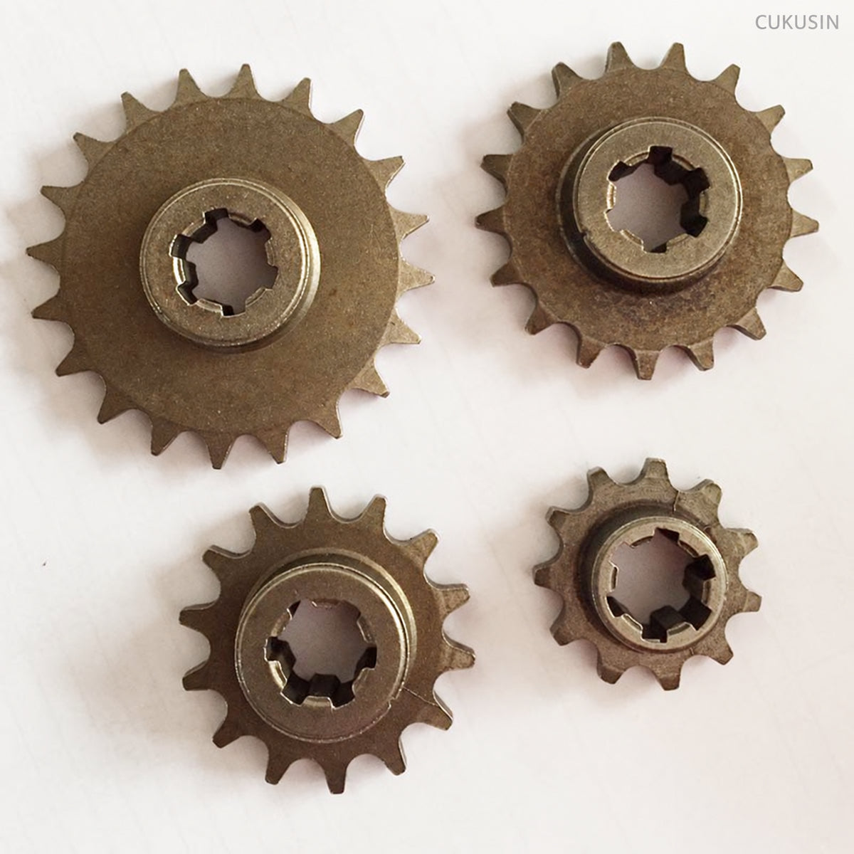 Mini motorcycle accessories 49cc xiaoliya small off-road small apollo sprocket gear small flying 11-20 teeth — CUKUSIN logo image