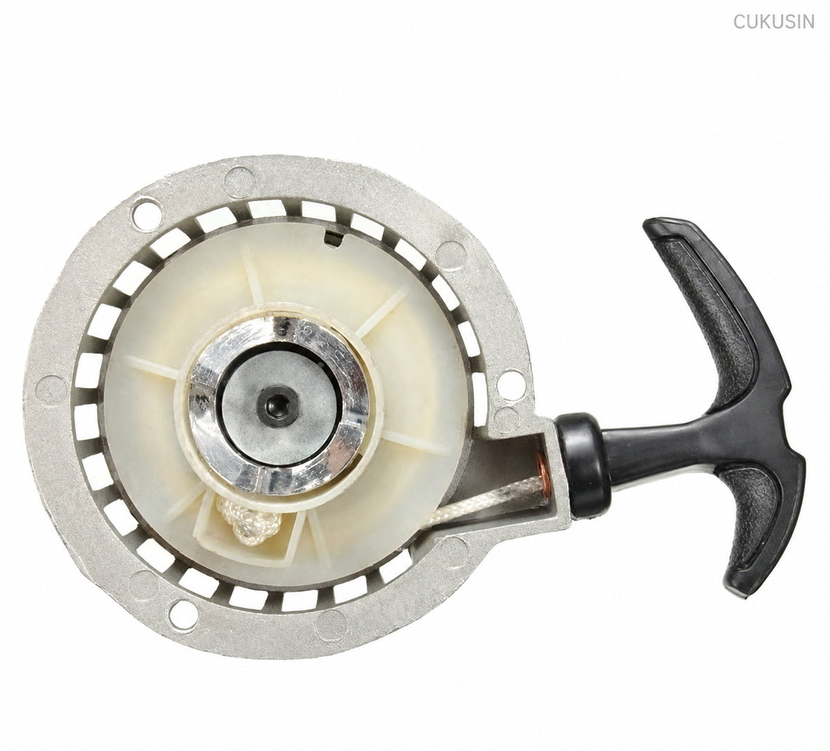 47cc, 49cc mini motorcycle hand starter ignition switch hand 2-stroke motorcycle all aluminum hand puller — CUKUSIN logo image