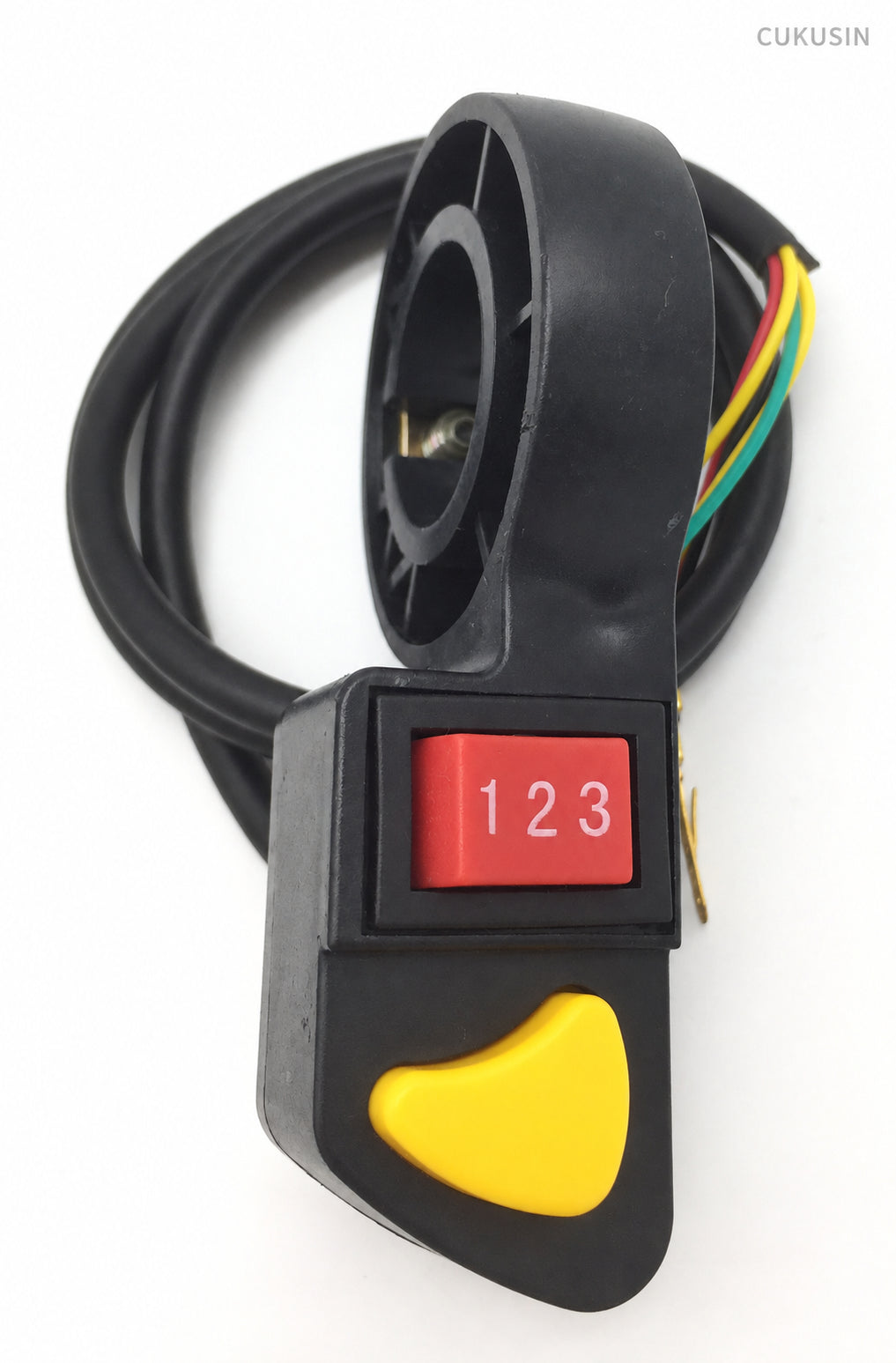22mm electric scooter 123 three-speed speed start horn switch motorcycle two-in-one switch — CUKUSIN logo image