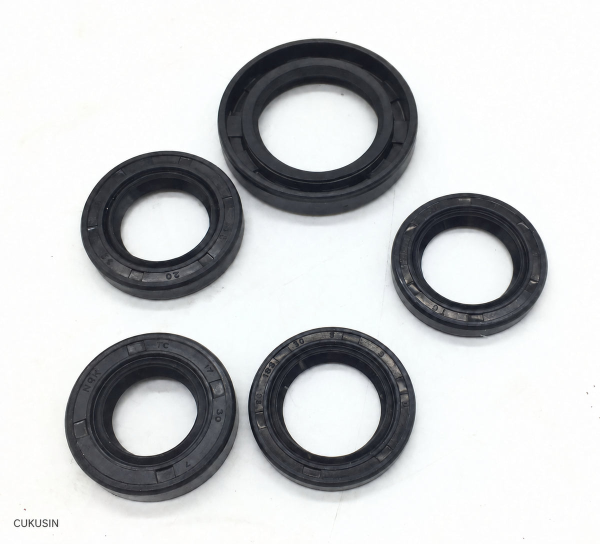 GY6 49cc 50cc 139qmb scooter moped ATV engine oil seal kit — CUKUSIN logo image