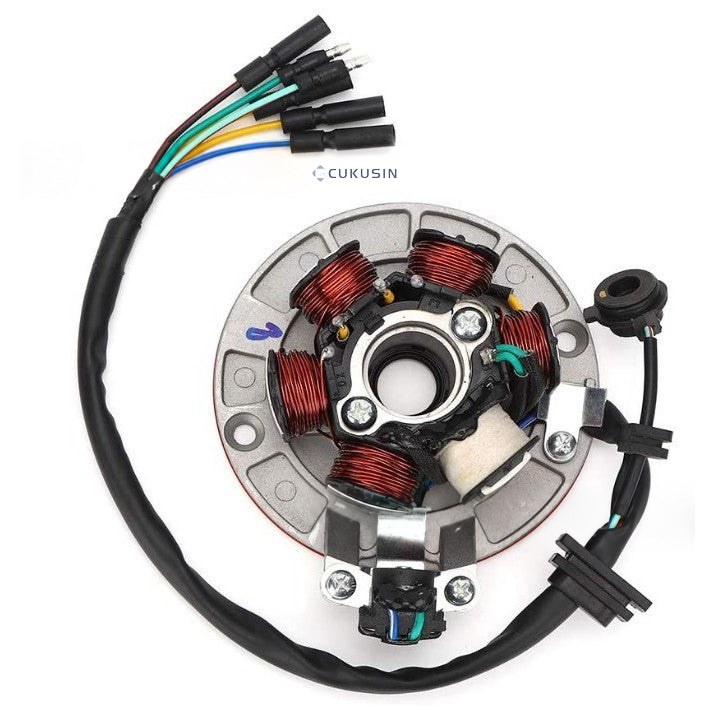 Stator coil for lifan yx 140ccengine pit pro off road vehicle — CUKUSIN logo image