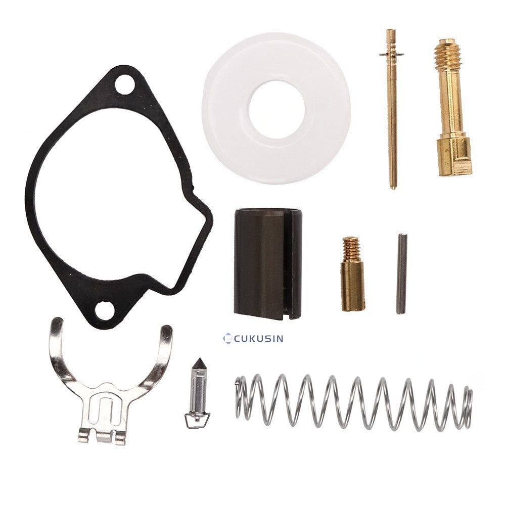 Universal carburetor repair kit for 2-stroke 43cc 47cc 49cc motorcycle fuel system parts — CUKUSIN logo image