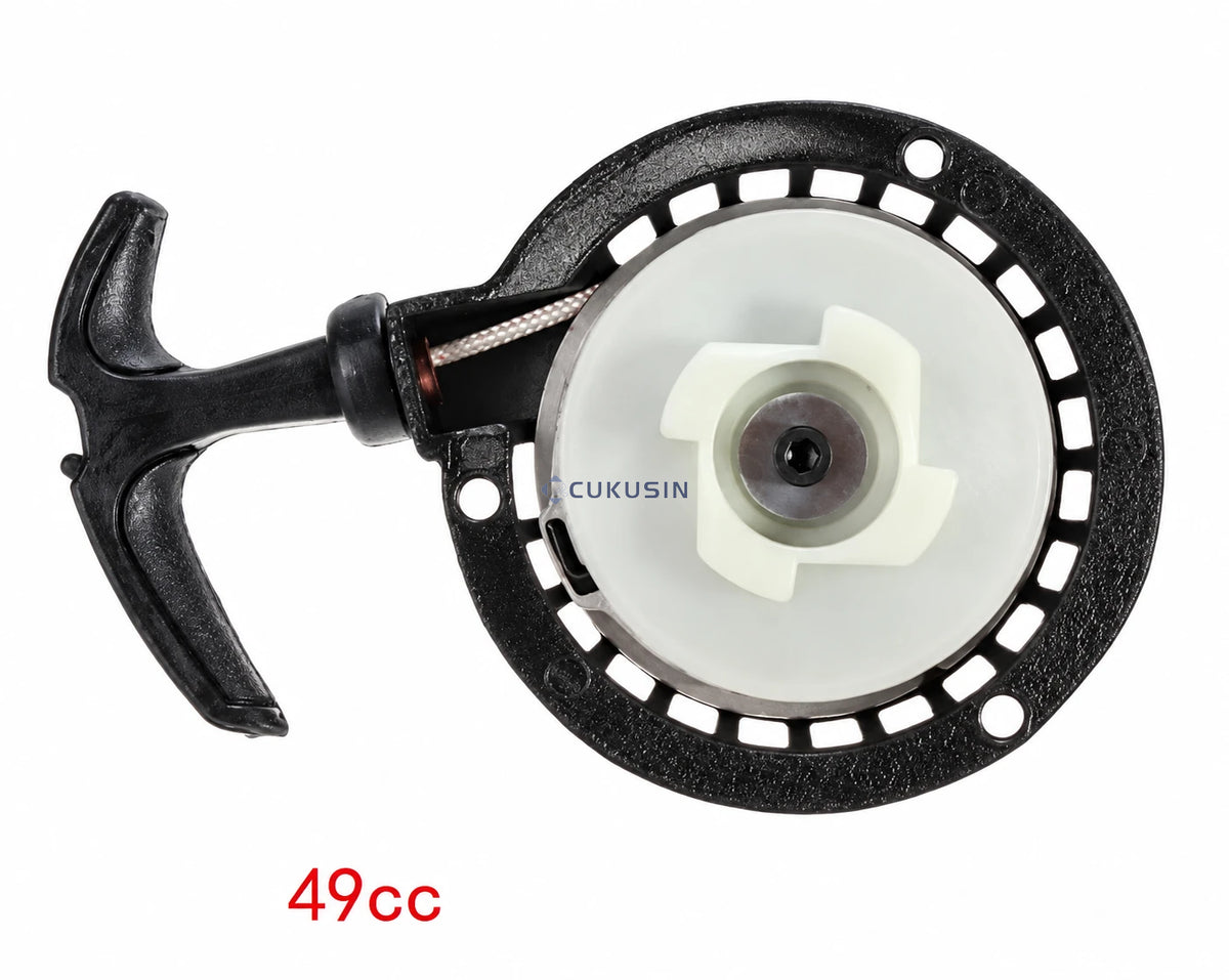 2-stroke mini motorcycle dirt bike all-aluminum easy pull starter motorcycle ignition switch — CUKUSIN logo image