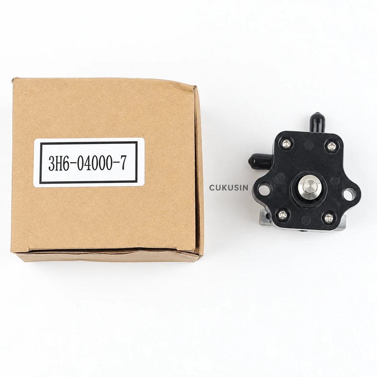 Fuel pump 4hp 6hp 8hp 9.8hp four stroke tohatsu outboard 3h6-04000-7 — CUKUSIN logo image