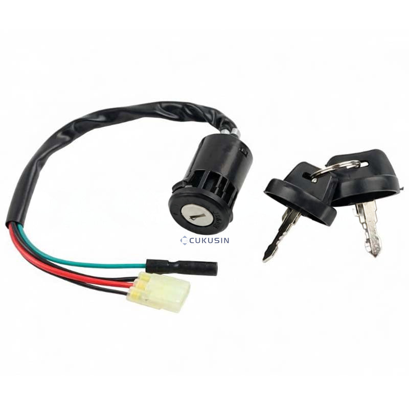 Motorcycle accessories electric door lock ignition key switch fits honda trx400ex trx 400ex — CUKUSIN logo image