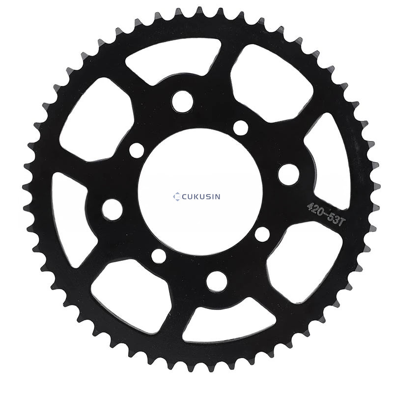420 53t sprocket for 50cc - 110 125cc 250cc dirt bike atv quad bike — CUKUSIN logo image