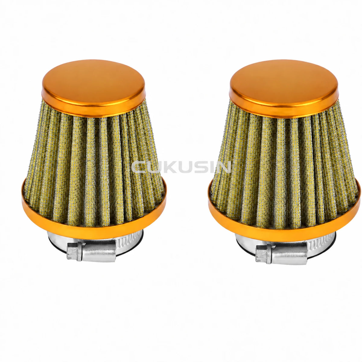 2 pcs 38mm air filter cleaner for gy6 motorcycle scooter moped 50cc-150cc — CUKUSIN logo image