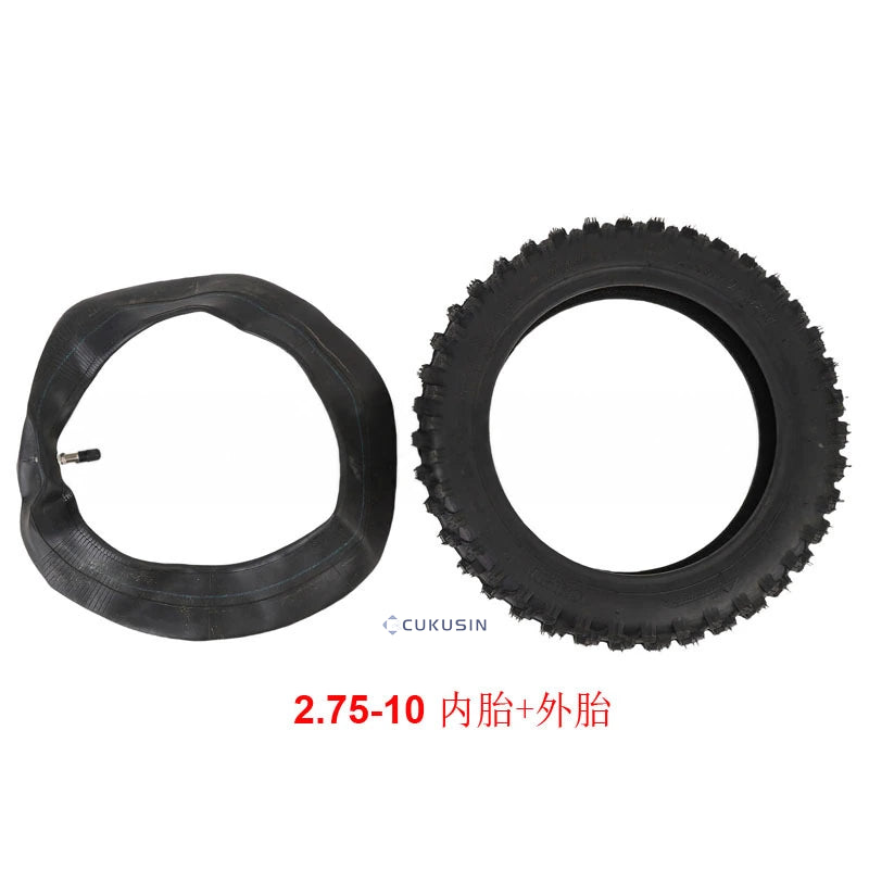 2.75-10 tire inner and outer tire right angle valve stem suitable for xr50 crf50 cr60r off-road motorcycle restoration — CUKUSIN logo image
