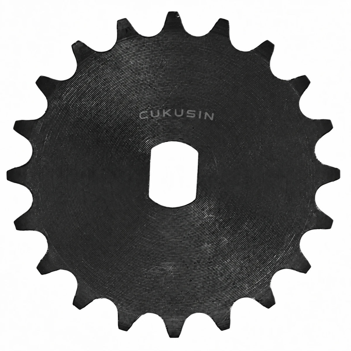 420 20t sprocket carbon steel sprocket for my1020 gear motor — CUKUSIN logo image