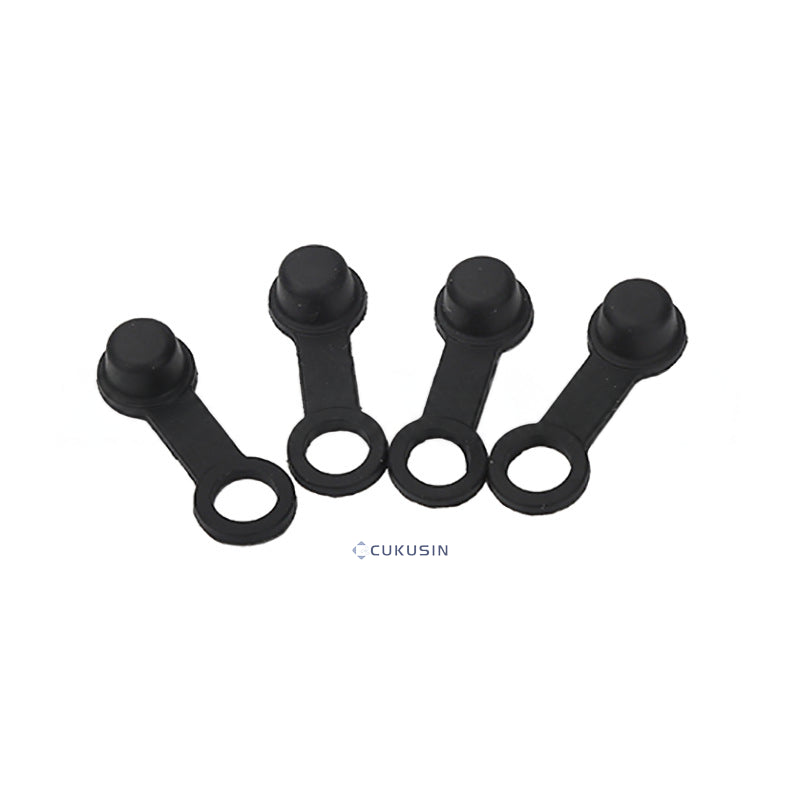 8mm motorcycle brake pump lower pump sub pump caliper exhaust bleed screw screw rubber cap 4pcs/set — CUKUSIN logo image