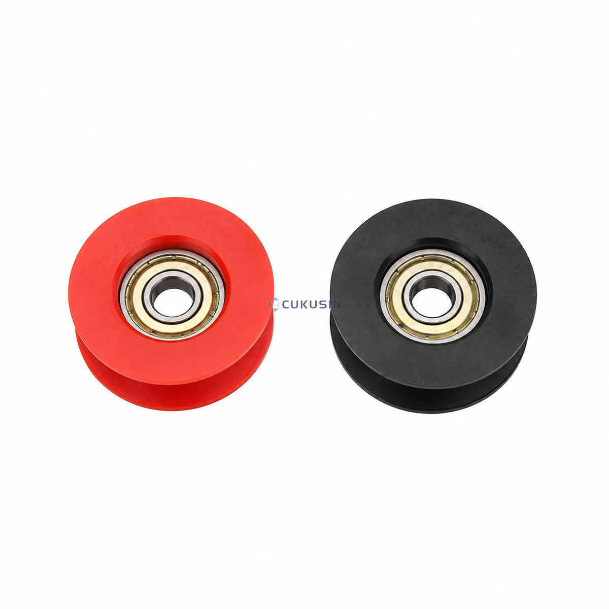 Tensioner roller for electric bicycle chains, compatible with 49cc, 60cc, 66cc, and 80cc engines — CUKUSIN logo image