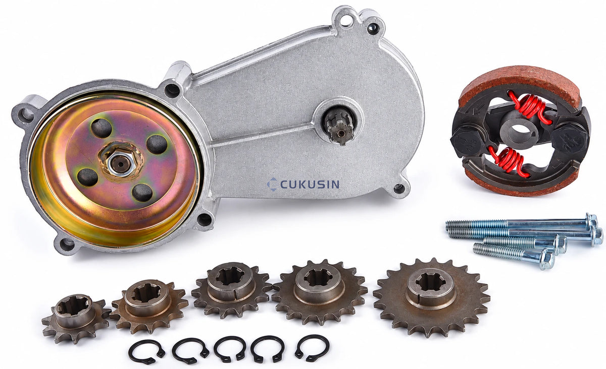47-49cc mini off-road xiaoliya transmission gear chain gear two-stroke engine gearbox wheel — CUKUSIN logo image