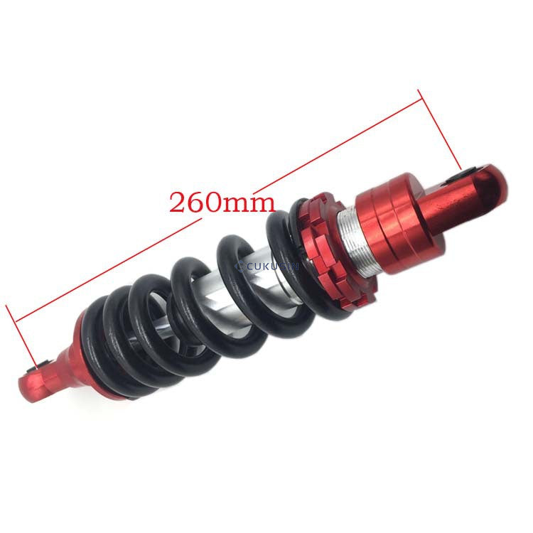 Motorcycle rear shock absorber 260mm 10inch atv utv scooter suspension off-road vehicle — CUKUSIN logo image