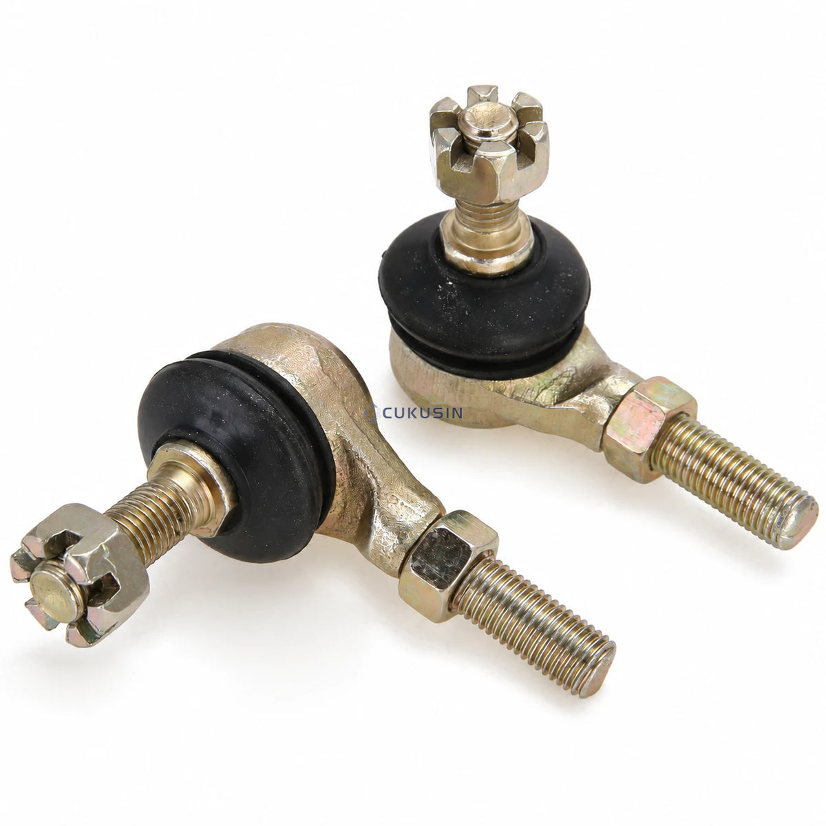 A pair of m10 metal motorcycle pull rod ball heads 50cc90cc 110cc 150cc 200cc 250cc — CUKUSIN logo image