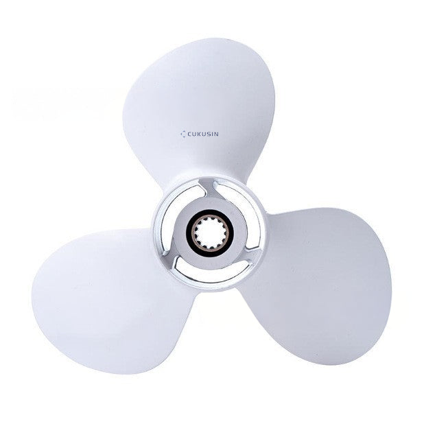 Aluminum alloy propeller blade y 11 5/8 x 11-g outboard board 3 blades for yamaha 40-60hp — CUKUSIN logo image